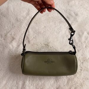 Coach Sage Green Wristlet Bag